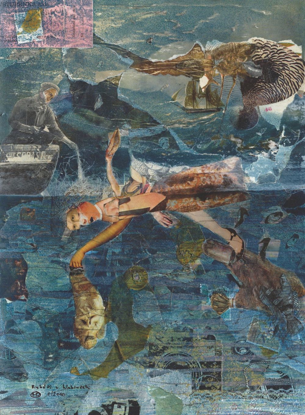 Les pêcheurs dans les profondeurs