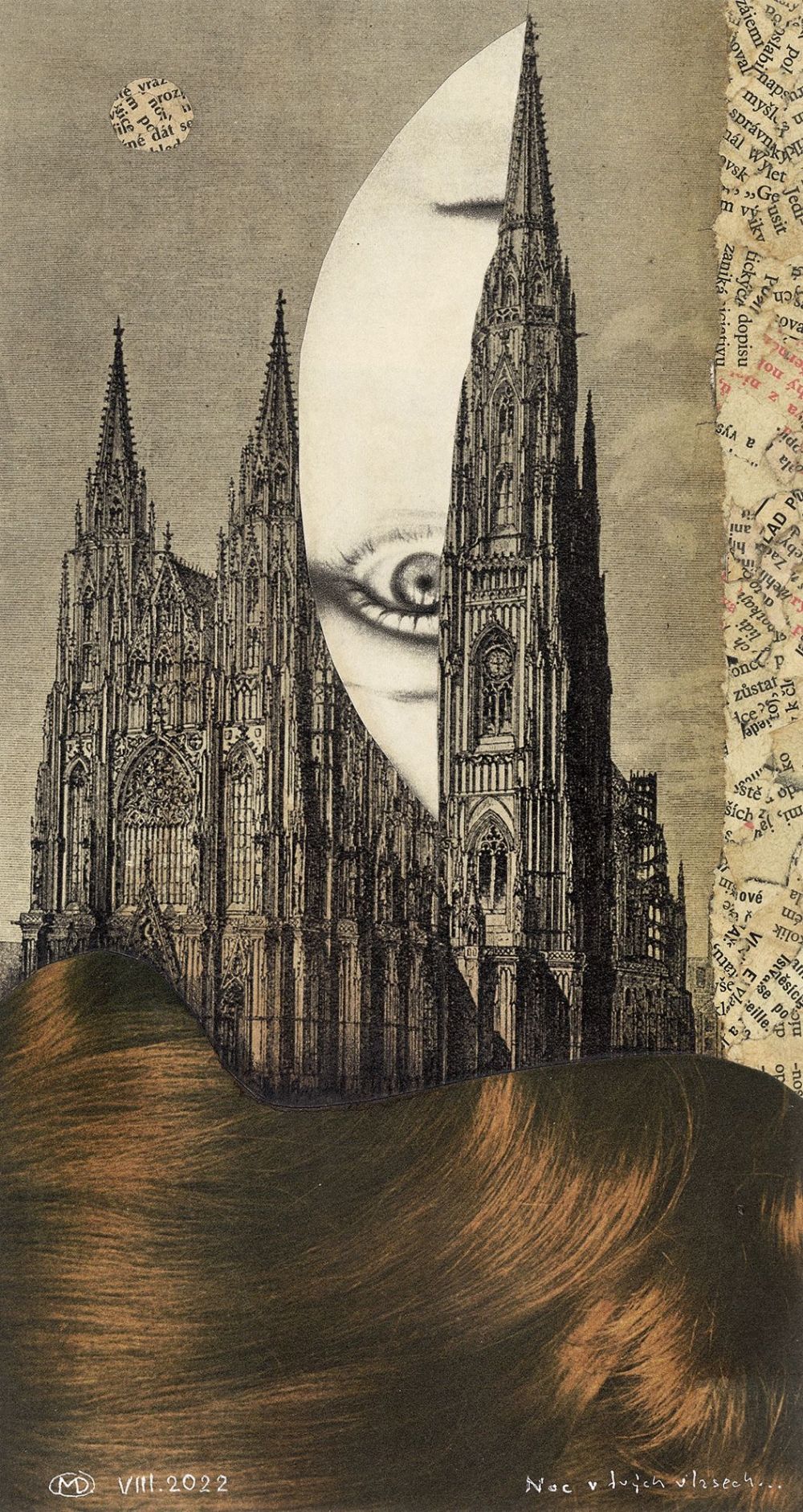 La nuit dans tes cheveux…